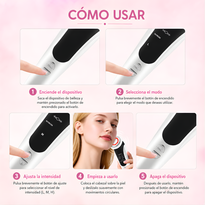 dispositivo facial 7 en 1