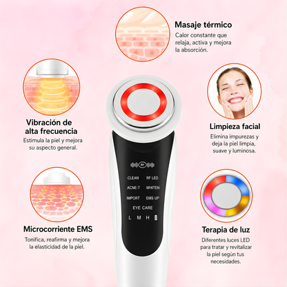 dispositivo facial 7 en 1